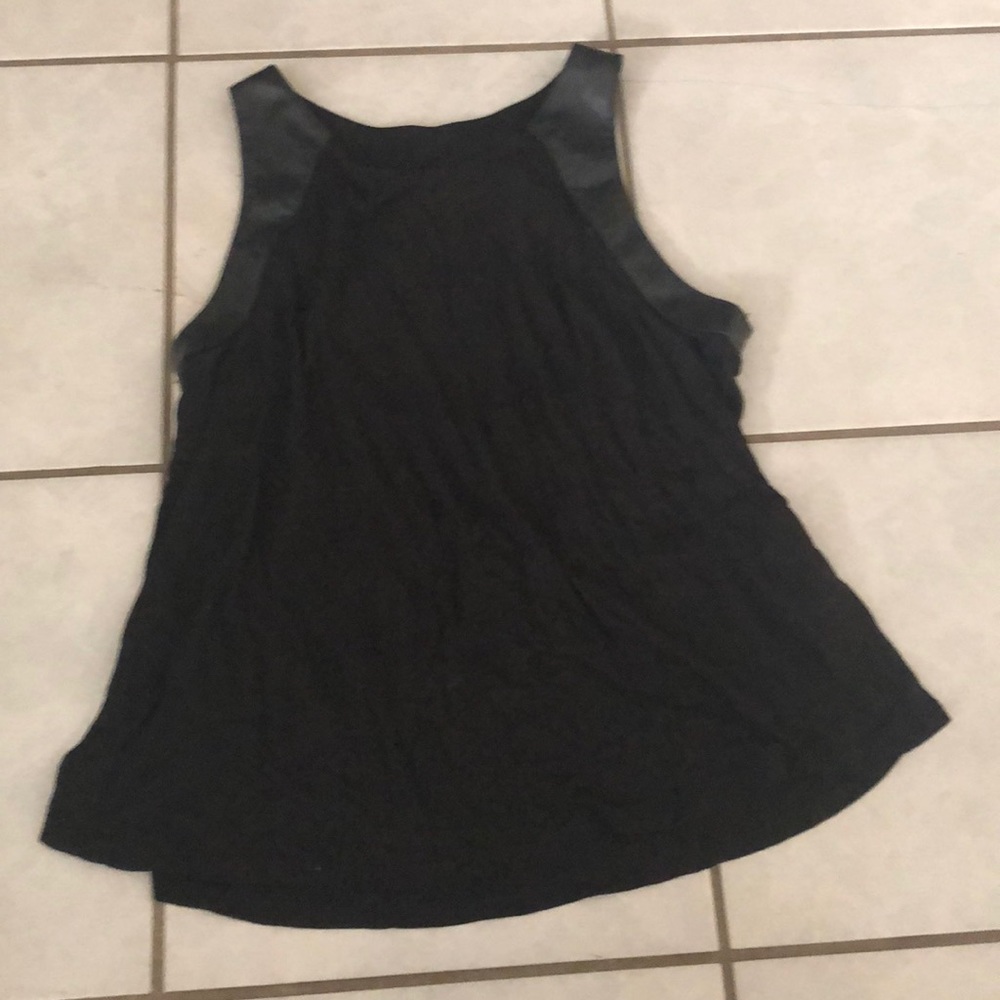 black tank top